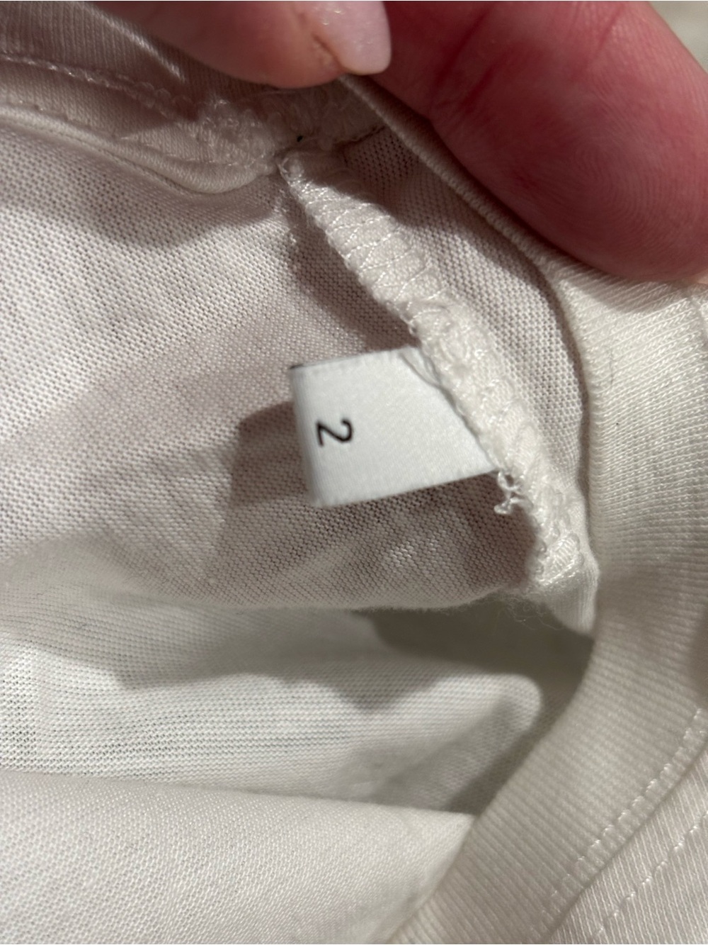 Sandro Paris "Eden Love Never Die" White Cotton T-Shirt Medium Casual Designer - Picture 11 of 13